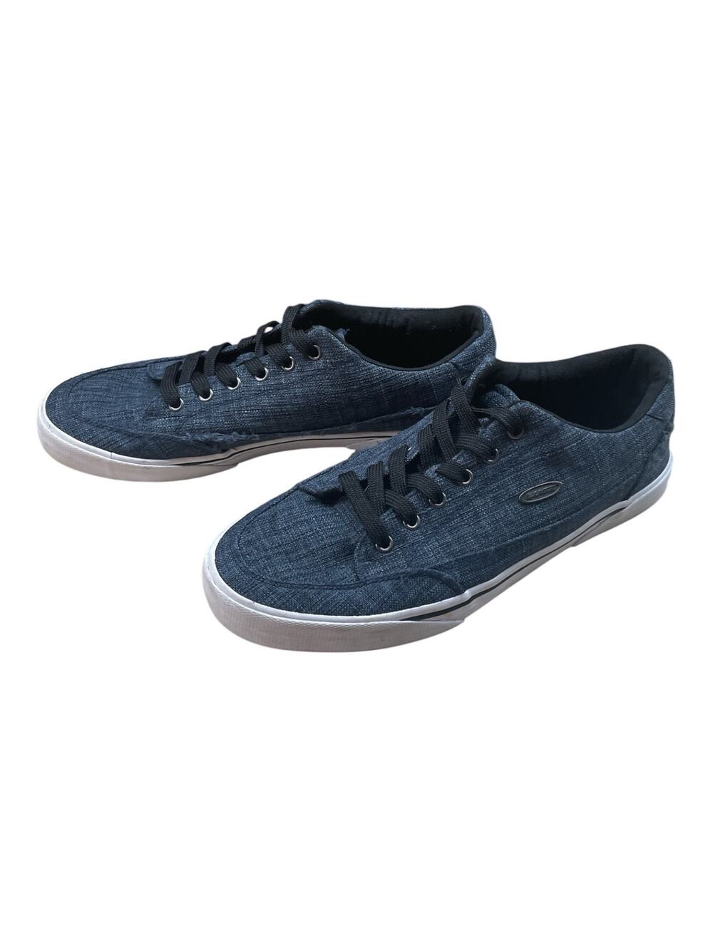 Lugz Canvas Sneakers Men’s Size 9 Blue Casual Lace Up Shoes Athletic